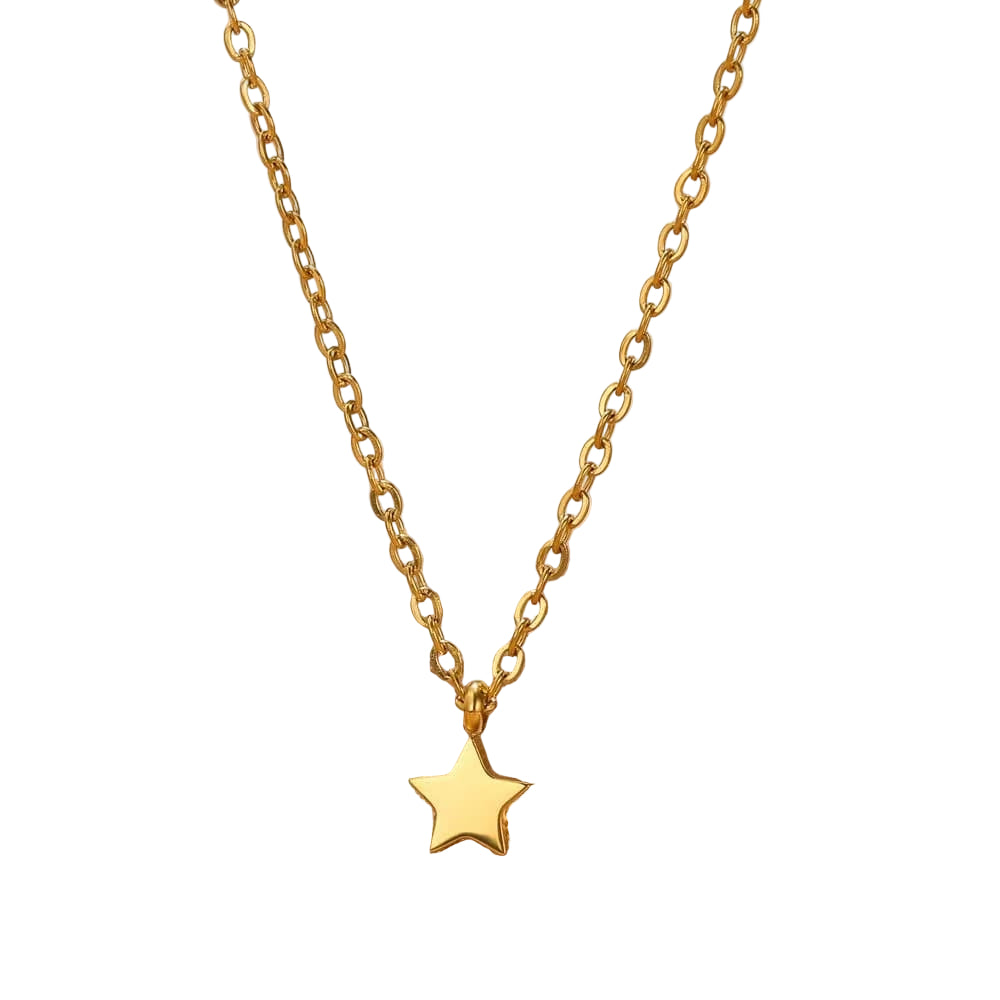 Golden Shapes Necklace