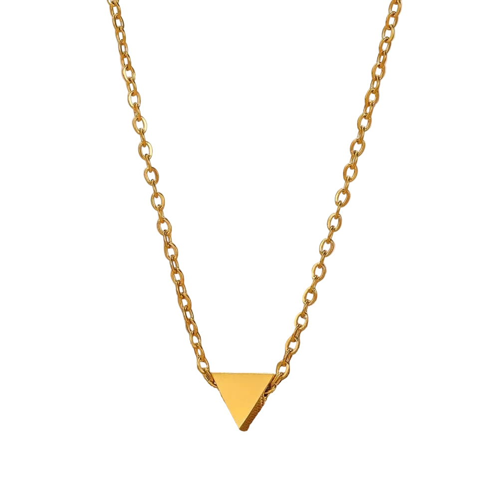 Golden Shapes Necklace
