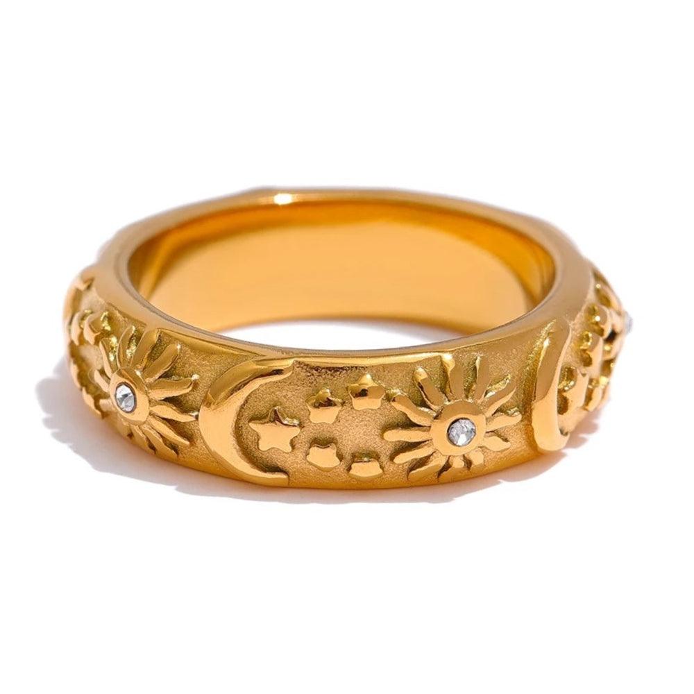 Astral Luminary Trio Ring