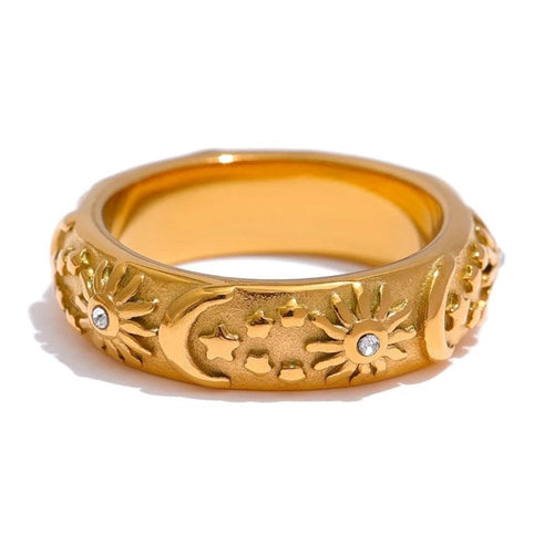 Astral Luminary Trio Ring