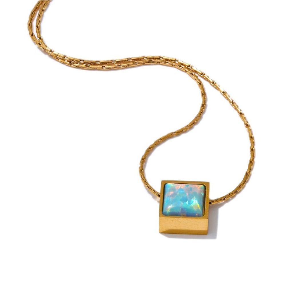 Opal Prism Necklace