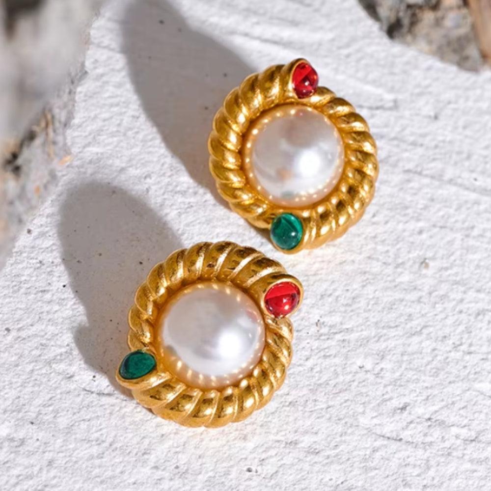 Royal Twist Studs