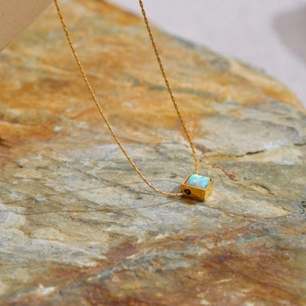 Opal Prism Necklace