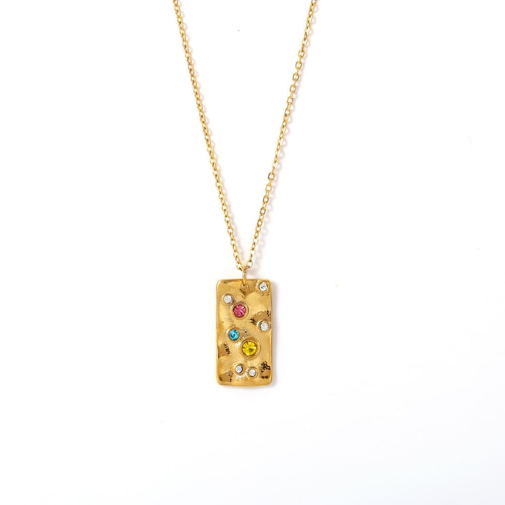 Spectrum Bar Necklace