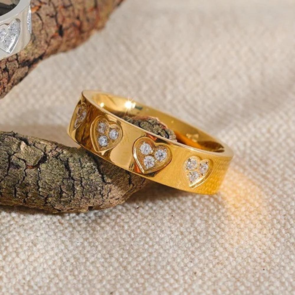 Hearts Align Ring