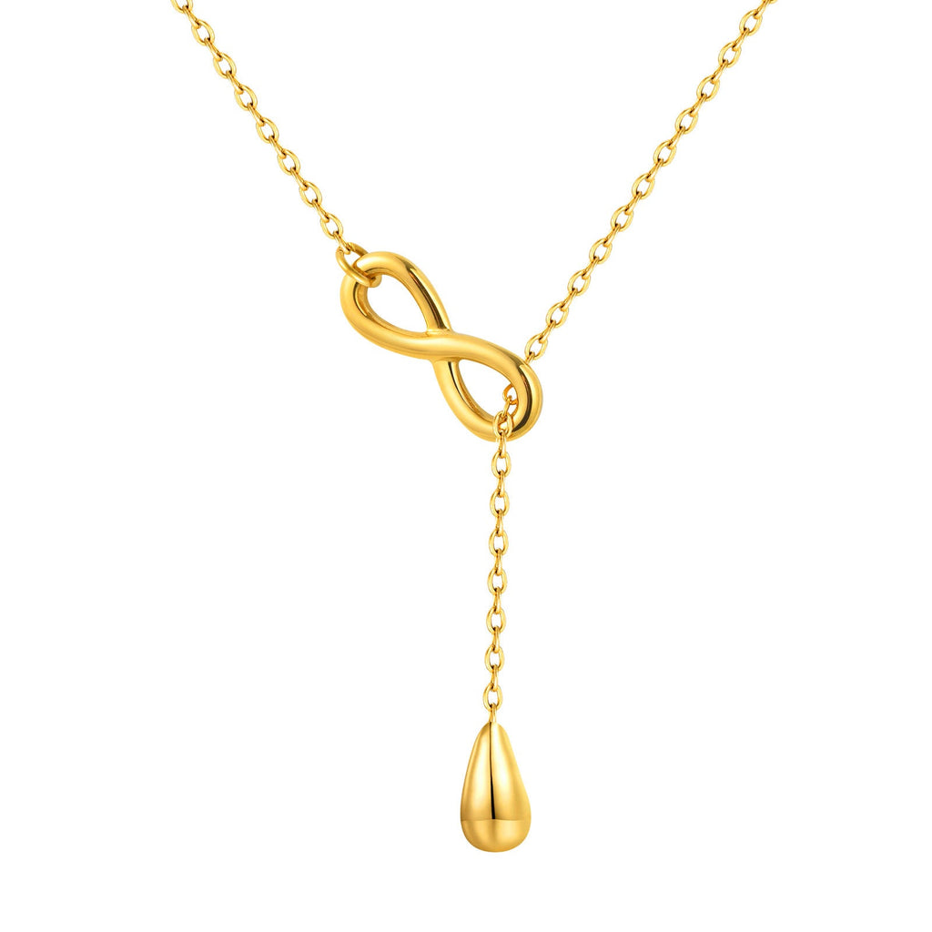 Infinity Drop Necklace
