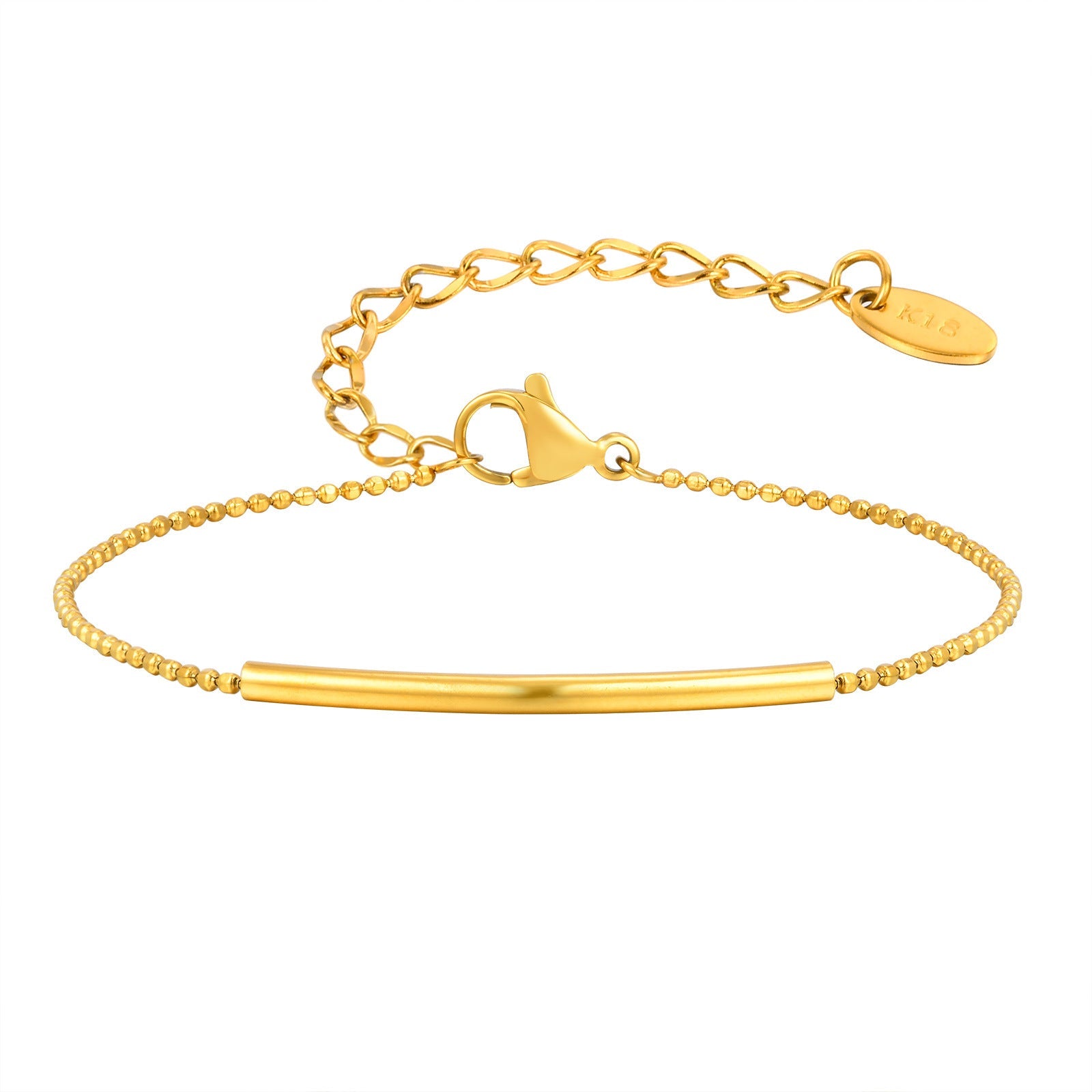 Curved Bar Bracelet