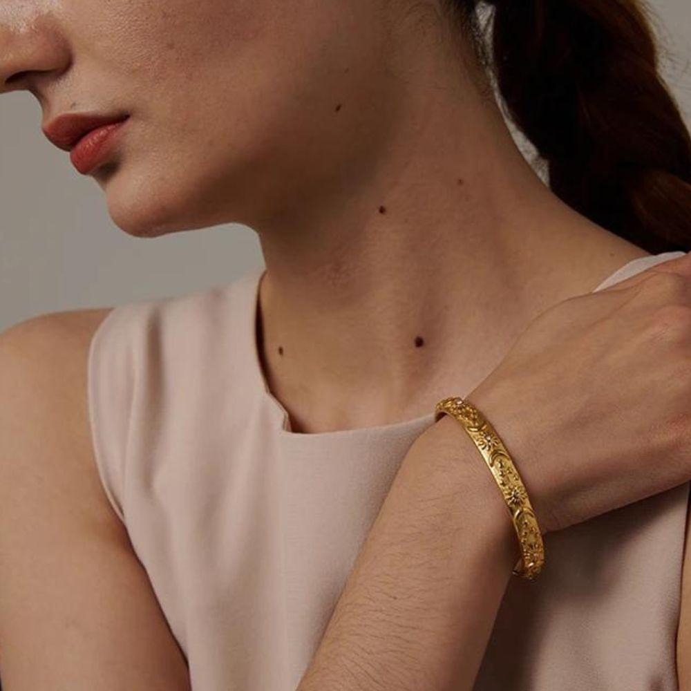 Solara Bloom Cuff
