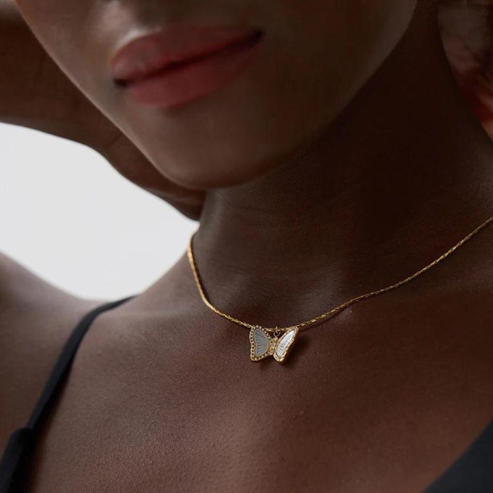 Aurora Wing Necklace