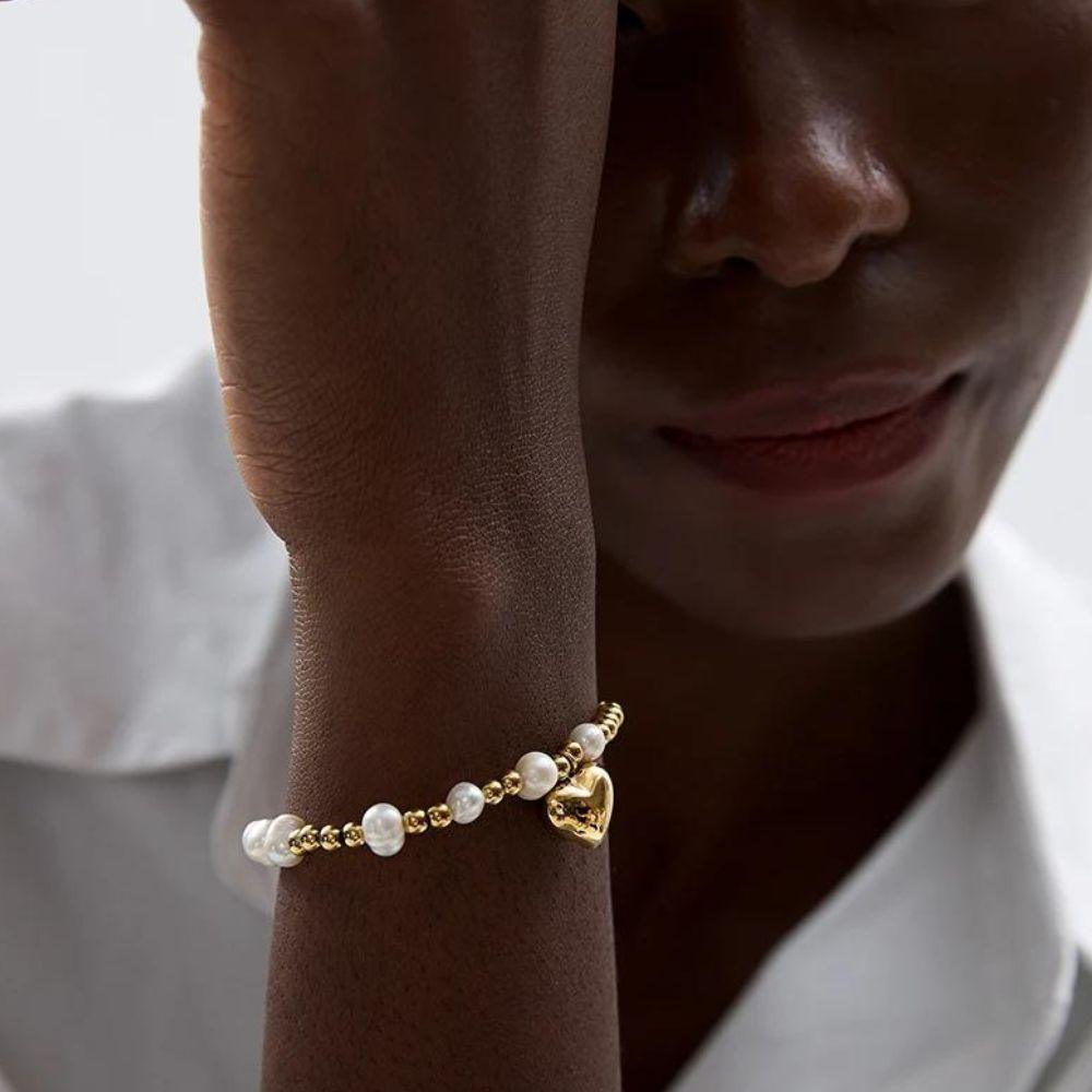 Heart of Pearl Bracelet