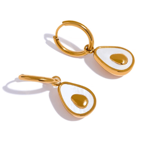 Avocado Drop Earrings